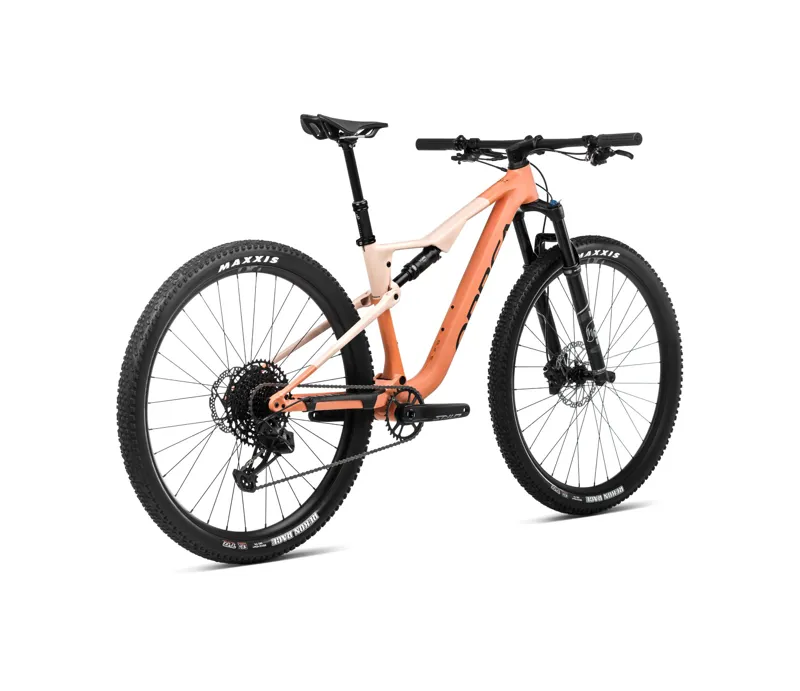 Orbea Oiz H20 Mountain Bike In Apricot Orange/Limestone Beige-2