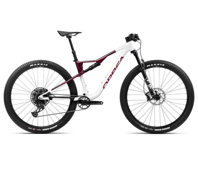 Orbea Oiz H20 Mountain Bike In White Chic/Shadow Coral