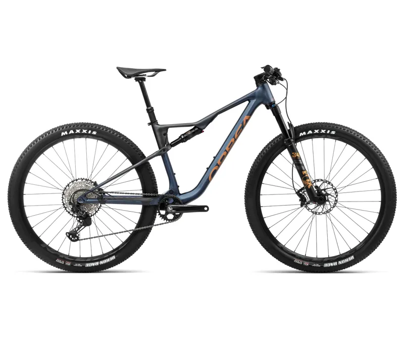 Orbea Oiz H10 Mountain Bike In Moondust Blue/Leo Orange