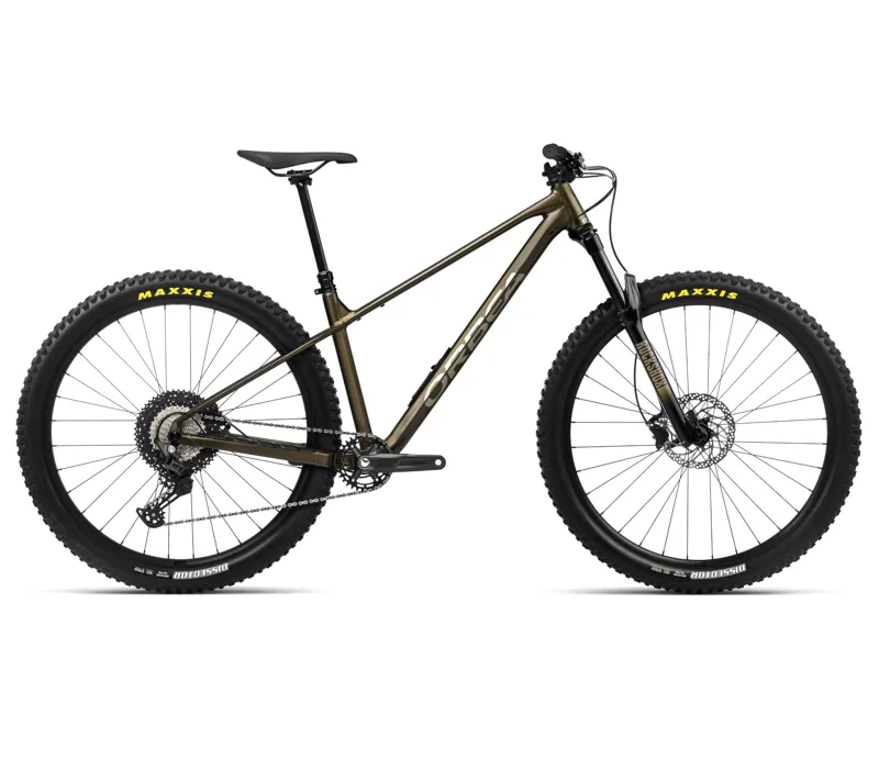 Orbea Laufey H30 Mountain Bike In Metallic Olive Green/Titanium Black
