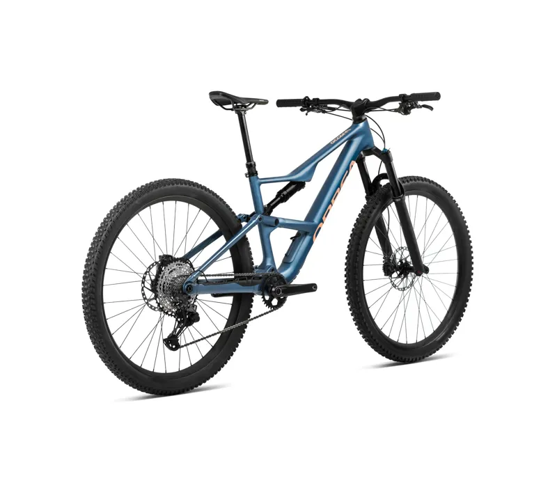 Orbea Occam Lt H30 Mountain Bike In Slate Blue/Orange Cloud-2