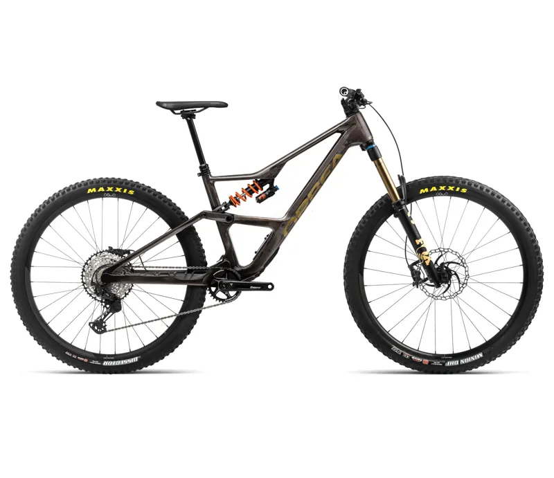 Orbea Occam Lt M10 Mountain Bike In Cosmic Carbon/Metallic Olive Green
