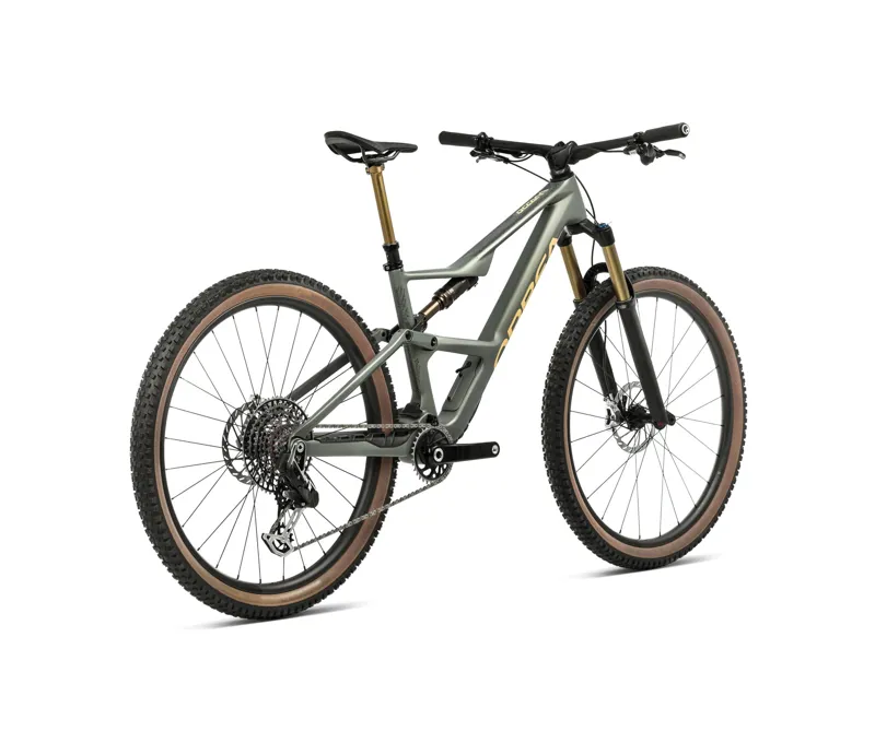 Orbea Occam Sl M-Ltd Mountain Bike In Spaceship Green/Corn Yellow-2