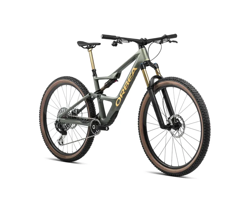 Orbea Occam Sl M-Ltd Mountain Bike In Spaceship Green/Corn Yellow-1