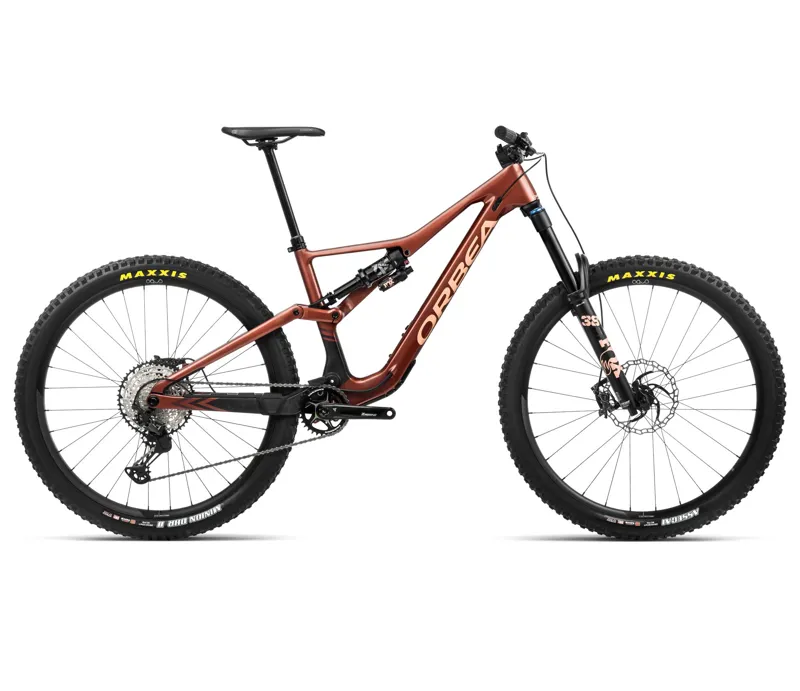Orbea Rallon M10 Mountain Bike In Mars Red/Black