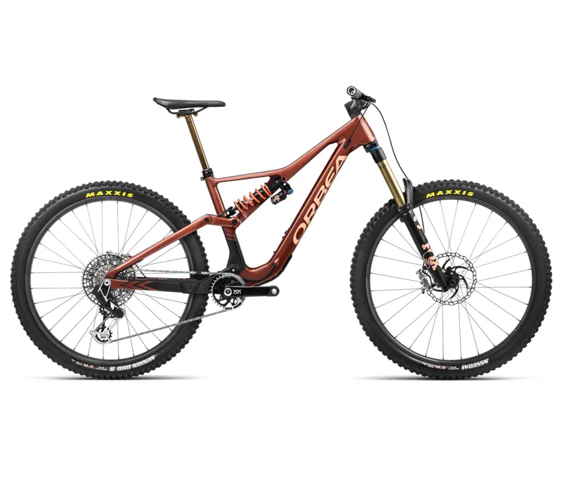 Orbea Rallon M-Ltd Mountain Bike In Mars Red/Black Matt