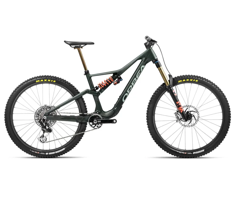 Orbea Rallon M-Ltd Mountain Bike In Forest Green Carbon/Blue Stone