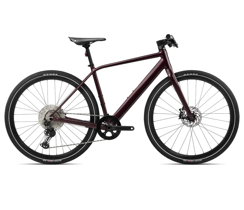 Orbea Vibe H10 In Metallic Burgundy Red