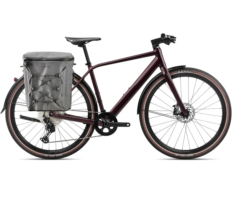 Orbea Vibe H10 EQ In Metallic Burgundy Red