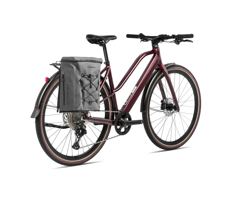 Orbea Vibe Mid H30 In Metallic Burgundy Red-2