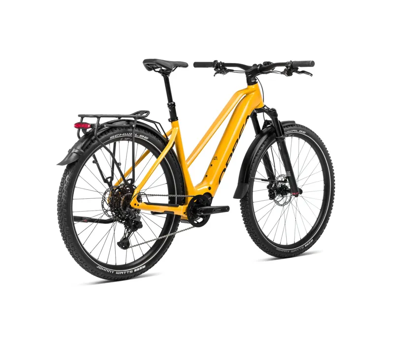 Orbea Kemen Mid Suv 10 Trekking Bike in Mango Black-2