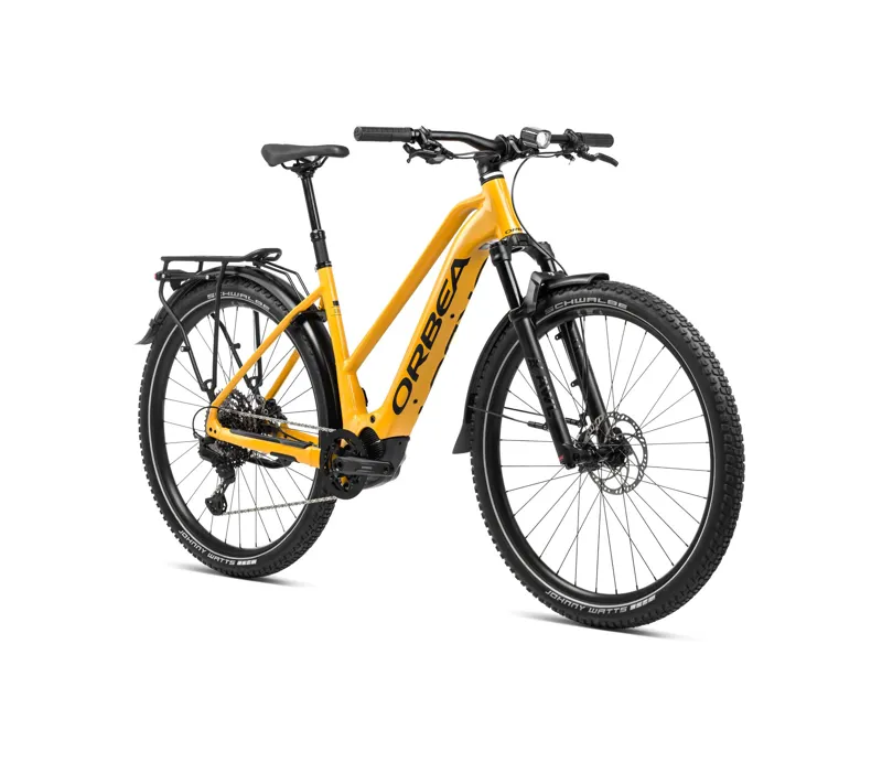 Orbea Kemen Mid Suv 10 Trekking Bike in Mango Black-1