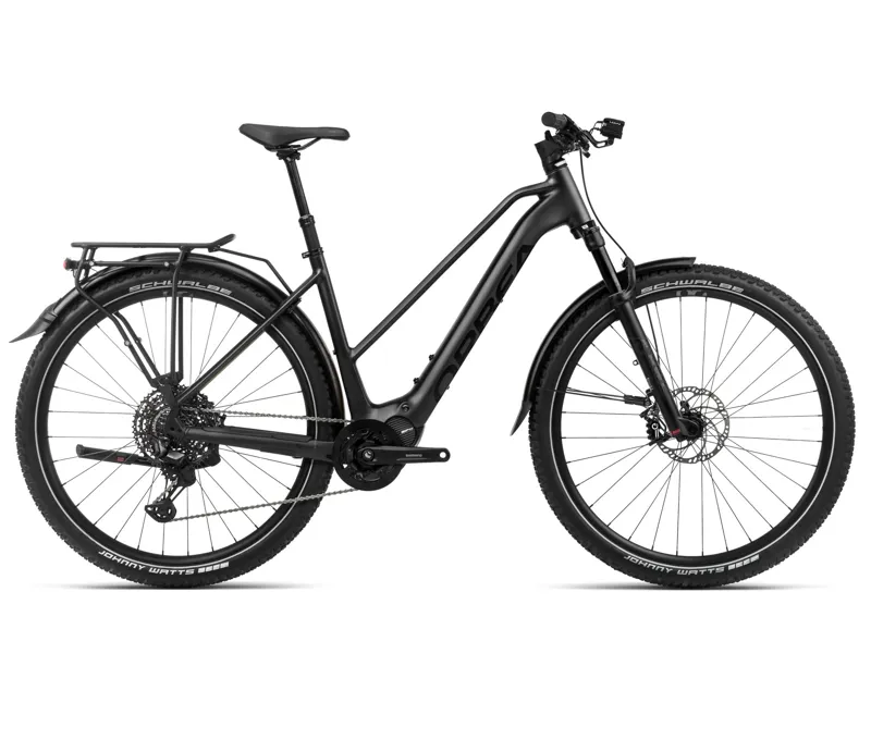 Orbea Kemen Mid Suv 10 Trekking Bike in Metallic Night Black