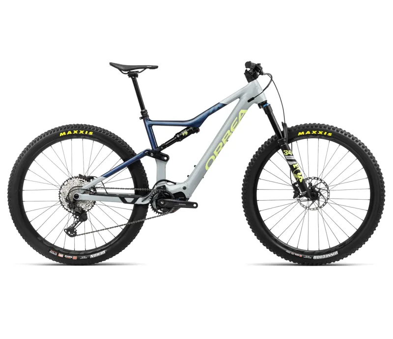 Orbea Rise H20 Mountain Bike in Iceberg Grey/Moon Blue