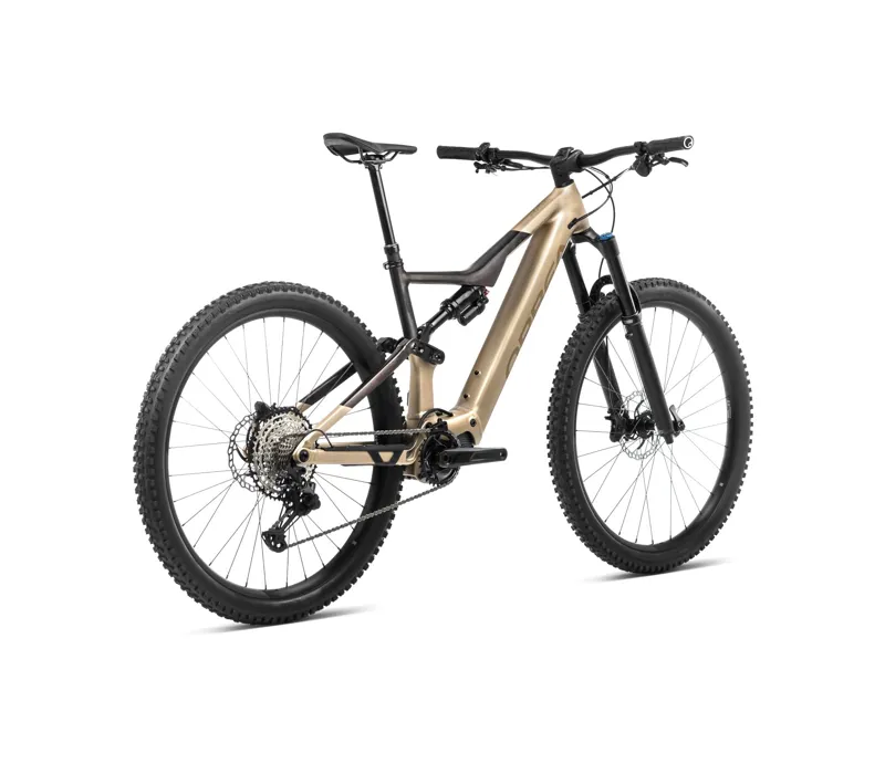 Orbea Rise H10 Mountain Bike in Brown-Cosmic/Brown Matt-2