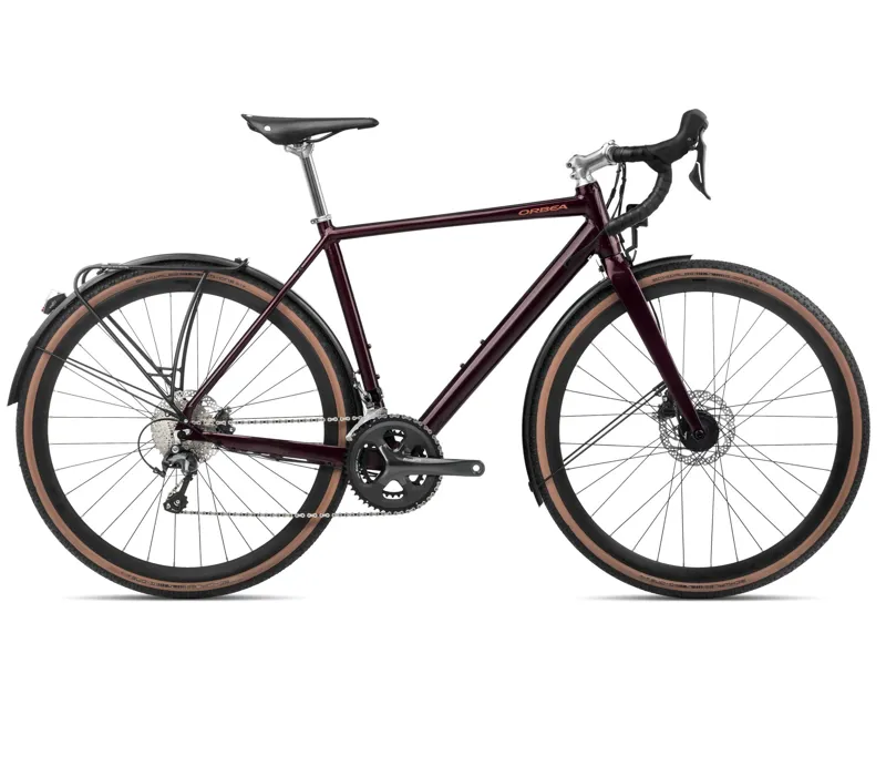 Orbea Vector Drop Ltd In Metallic Burgundy Red