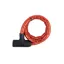 Oxford Barrier 1.4mx25mm Armoured Cable Lock in Red