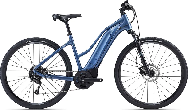 2022 Liv Rove E+ Electric Hybrid Bike in Blue Ashes