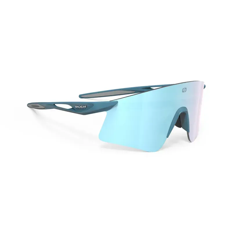 Rudy Project Astral X RP Optics Sunglasses In Light Teal Matte/Multilaser Osmium