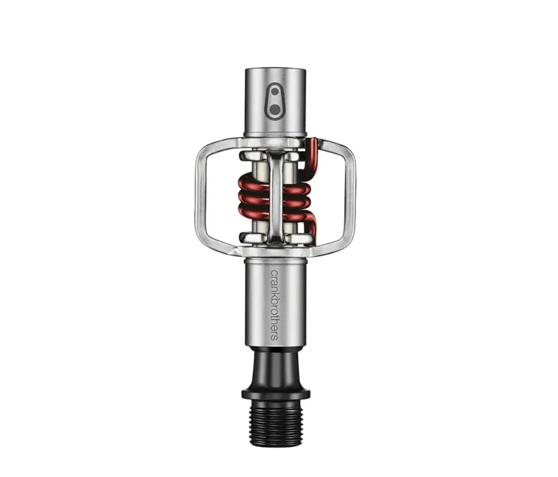 Crankbrothers Eggbeater 1 Pedals in Silver/Red