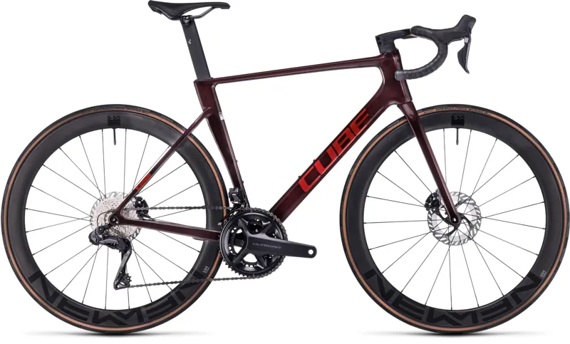 Cube Litening Air C:68X Race Bike in Liquid Red