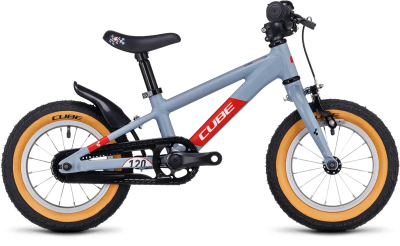 Cube Cubie 120 RT Kid's Bike in Grey/Red