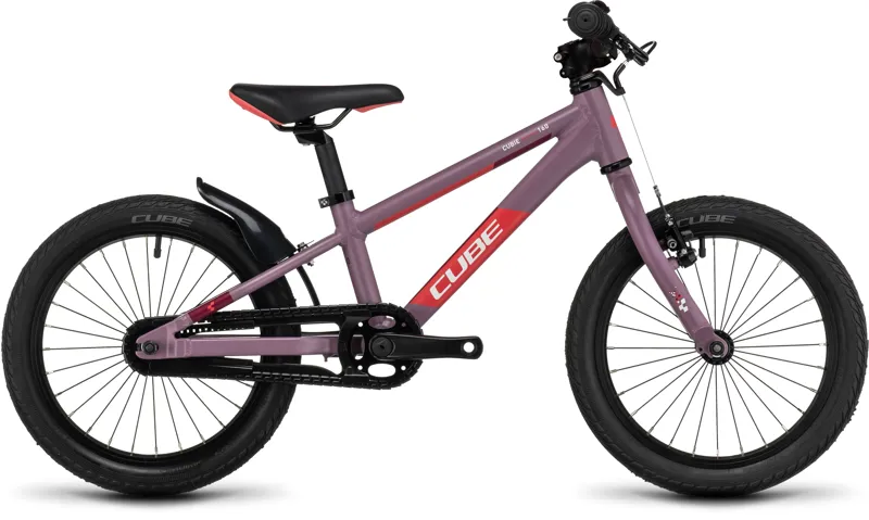 Cube Cubie 160 RT Kid's Bike in Rose/Coral