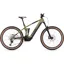 Cube Stereo Hybrid 160 HPC Race 750 Electric Mountain Bike in Olive