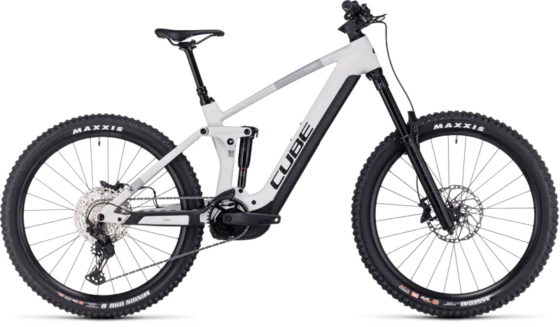 Cube Stereo 160 HPC SLX 750 Hybrid Bike in Grey/Grey