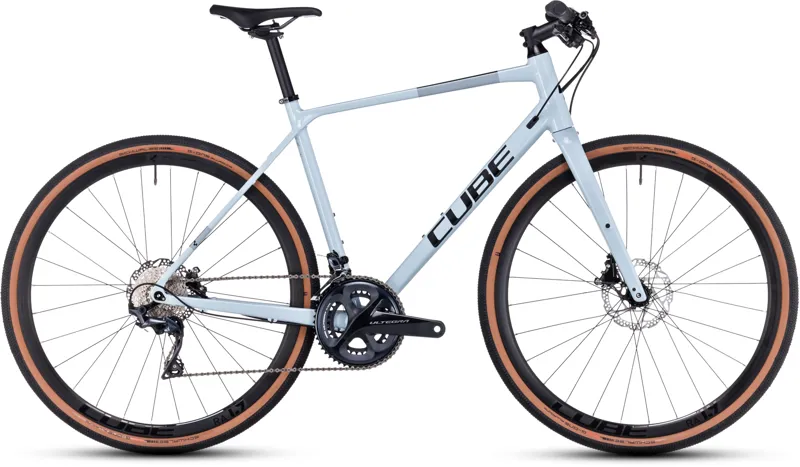 Cube Nulane SLX Gravel Bike in Sky Grey/Black
