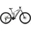 Cube Stereo Hybrid 120 Race 750 Electric Mountain Bike in Polar Silver