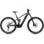 Cube Stereo 140 HPC Race 750 Hybrid Bike in Grey/Chrome