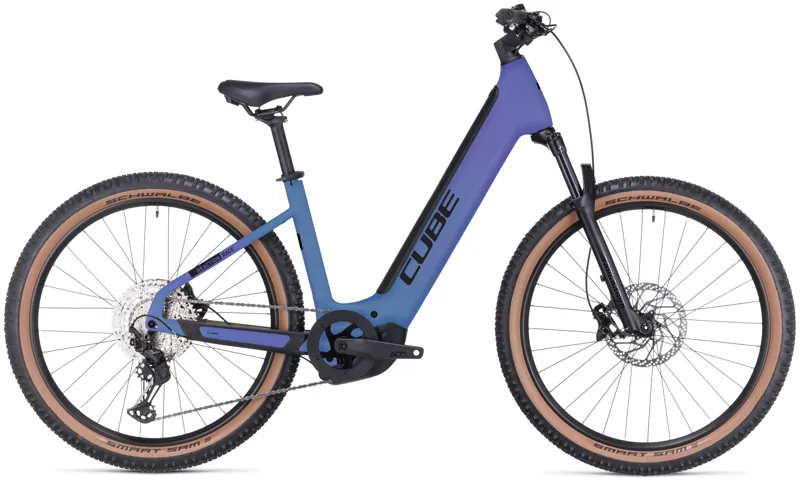 Cube Reaction Race 750 Hybrid Bike in Switch Blue/Black-1