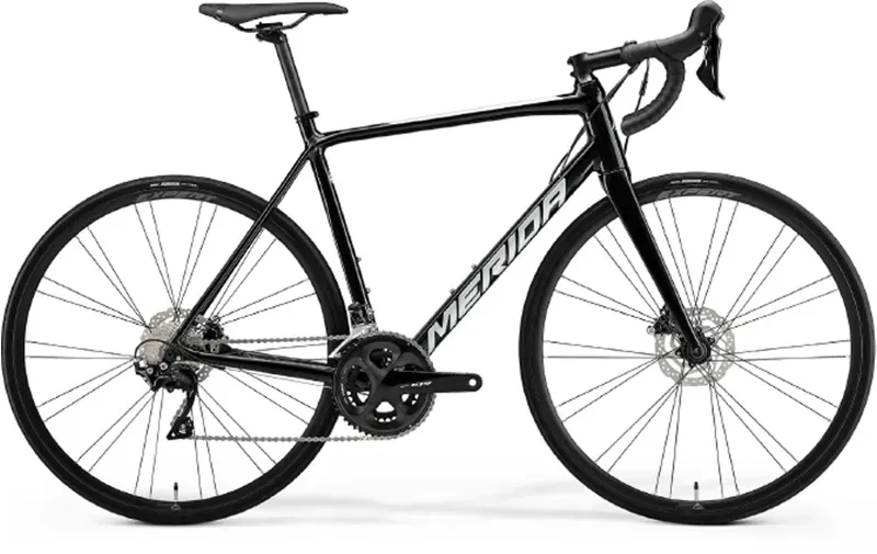 2022 Merida Scultura Rim 400 MY22 Road Bike in Black