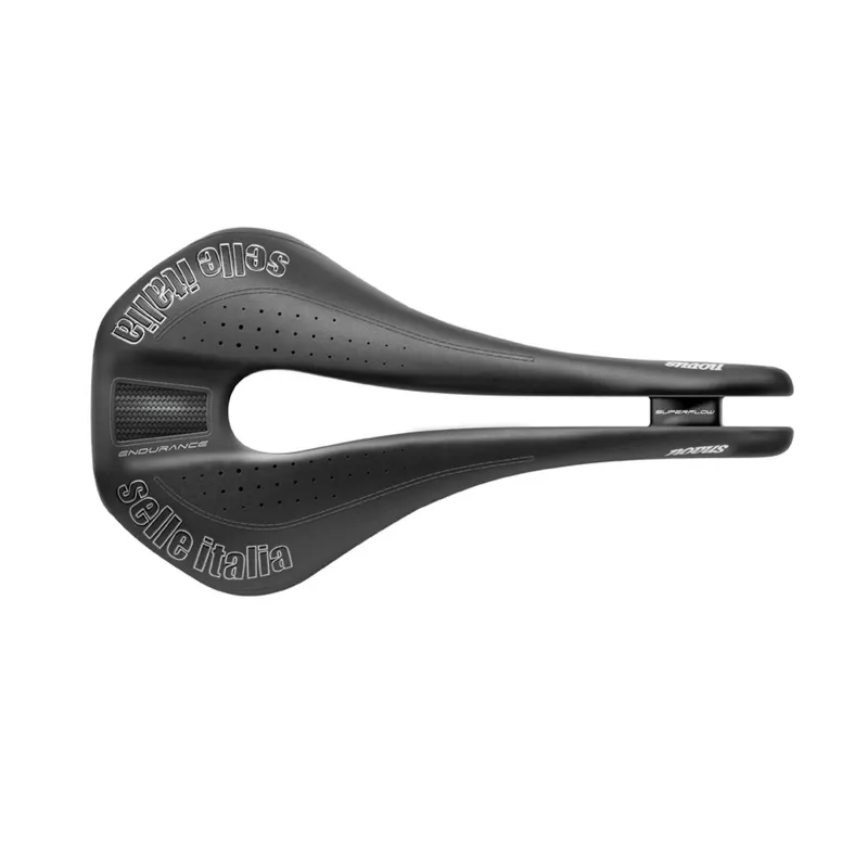 Selle Italia Novus Super Flow Endurance ti316 Saddle in Black
