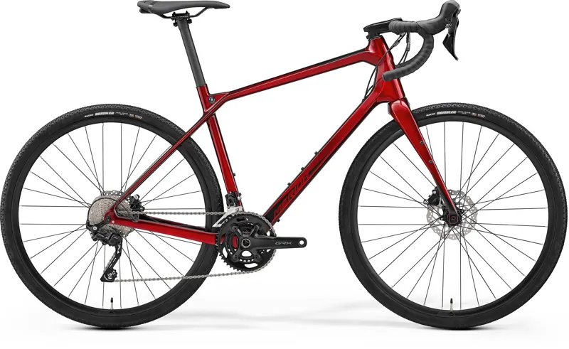 2022 Merida Silex 4000 Road Bike in Red