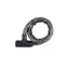 Oxford Barrier 1.4mx25mm Armoured Cable Lock in Smoke