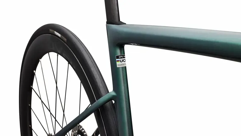 Specialized S-Works Tarmac SL8 Shimano Dura-Ace Di2 Road Bike in Gloss Fjord Metallic-6