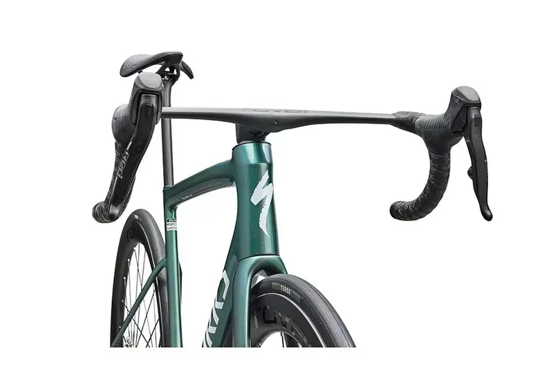 Specialized S-Works Tarmac SL8 SRAM RED AXS Road Bike in Premium Fjord Metallic-5