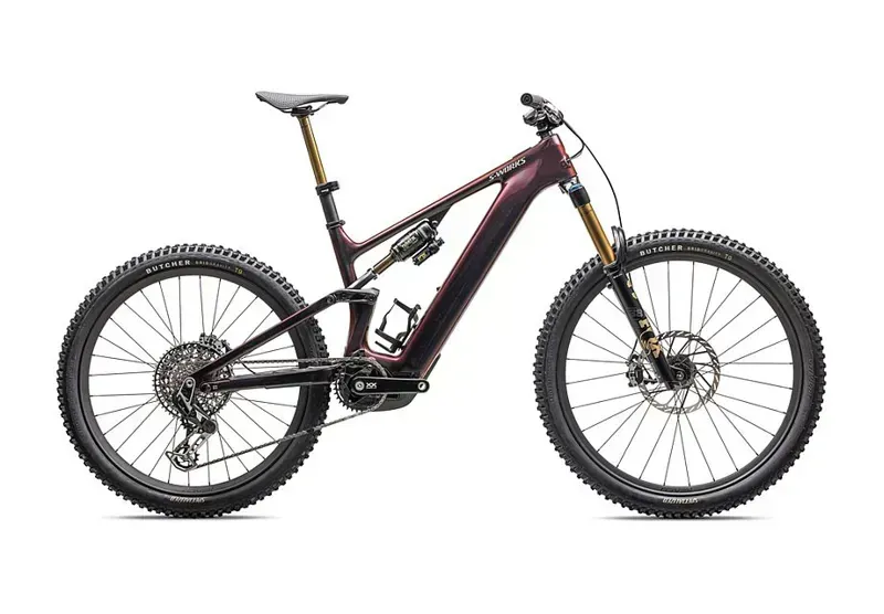 Specialized S-Works Turbo Levo 4 Electric Mountain Bike in Red Pearl-1