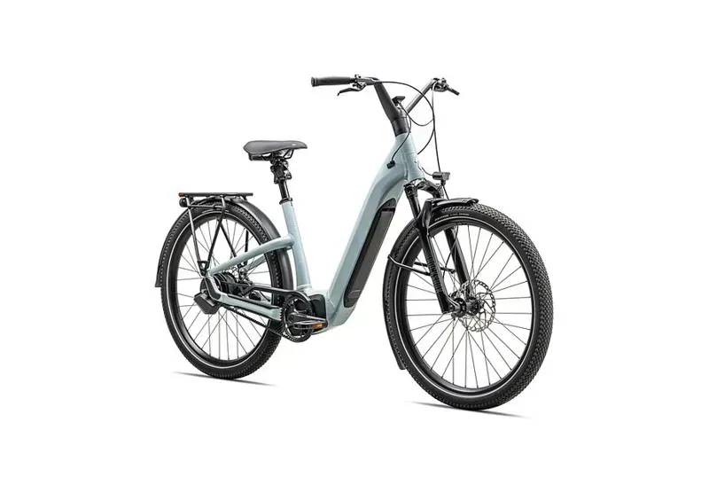 Specialized Turbo Como 5.0 IGH E-Hybrid Bike in Gloss Seafoam/Silver Dust Reflective-1