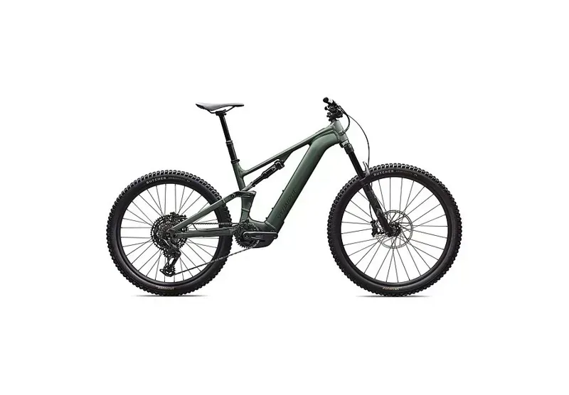 Specialized Turbo Levo 4 Alloy E-MTB in Satin Cypress Metallic/Dark Moss Green