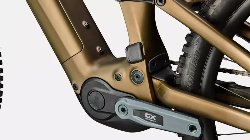 Specialized Turbo Levo 4 Expert S MTB in Burnt Gold and Doppio-6