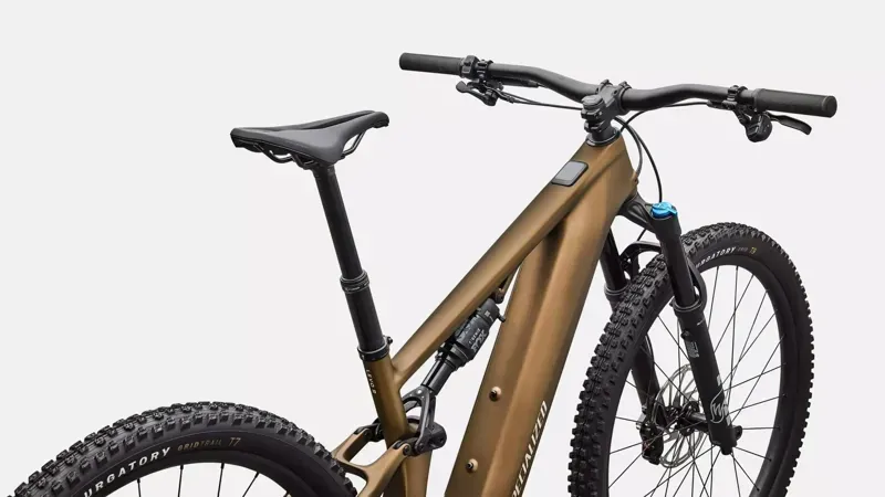 Specialized Turbo Levo R Comp eMountain Bike in Satin Burnt Gold Metallic-3