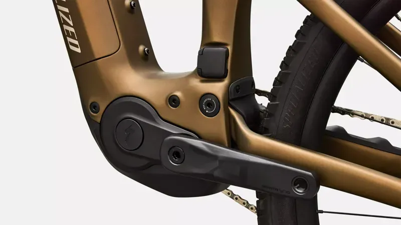 Specialized Turbo Levo R Comp eMountain Bike in Satin Burnt Gold Metallic-6