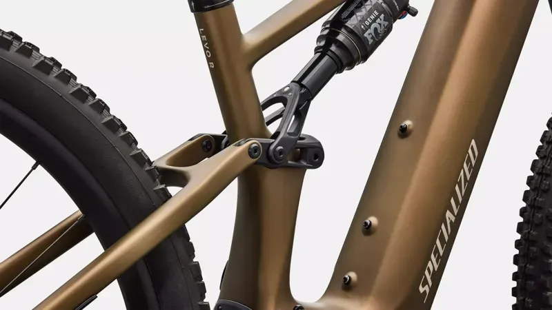 Specialized Turbo Levo R Comp eMountain Bike in Satin Burnt Gold Metallic-7