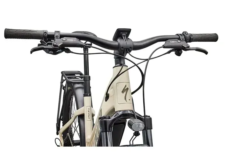 Specialized Turbo Tero 5.0 EQ ST e-Hybrid Bike in White/Gunmetal-4