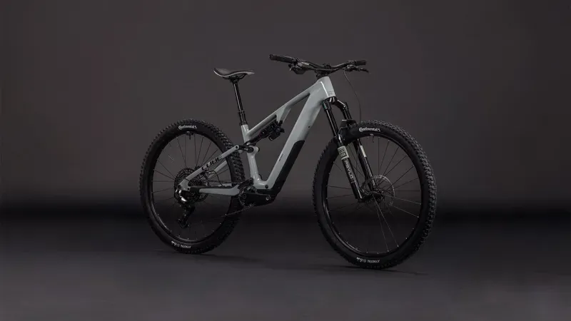 Cube AMS Hybrid one44 c:62 Race 400x eMountain Bike in Reed Beige/Black-1