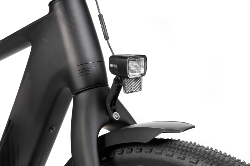 Acid Pro-E 80 X-Connect eBike Front Light in Black-2
