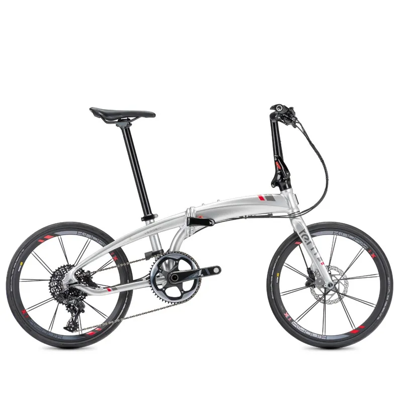 Tern Verge X11 Folding Bike in Silver